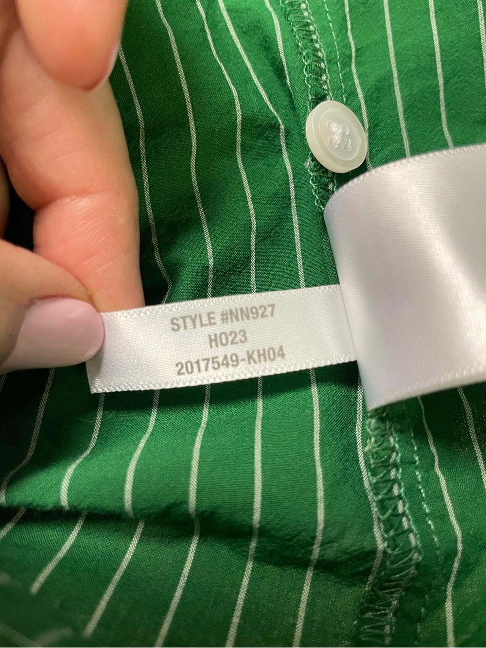 Madewell Signature Poplin Cargo Button-Up Shirt In Stripes In Varsity Green - Picture 11 of 11